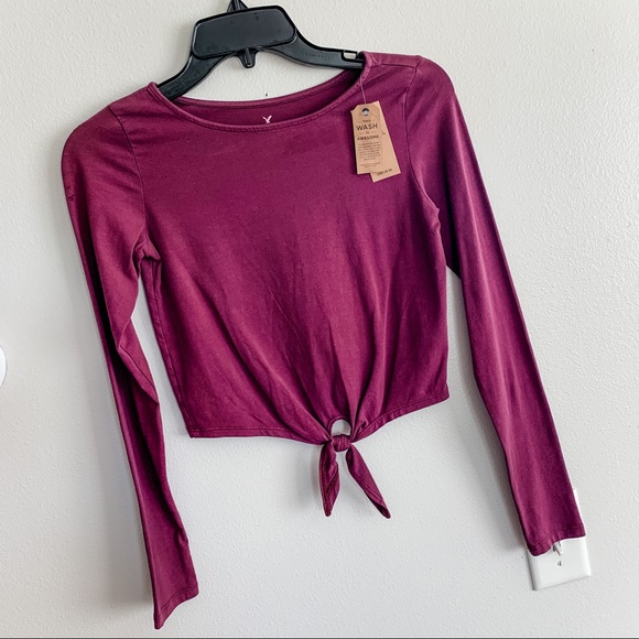 FINAL $ ⚠️ AE lightweight long-sleeved crop - Picture 5 of 5